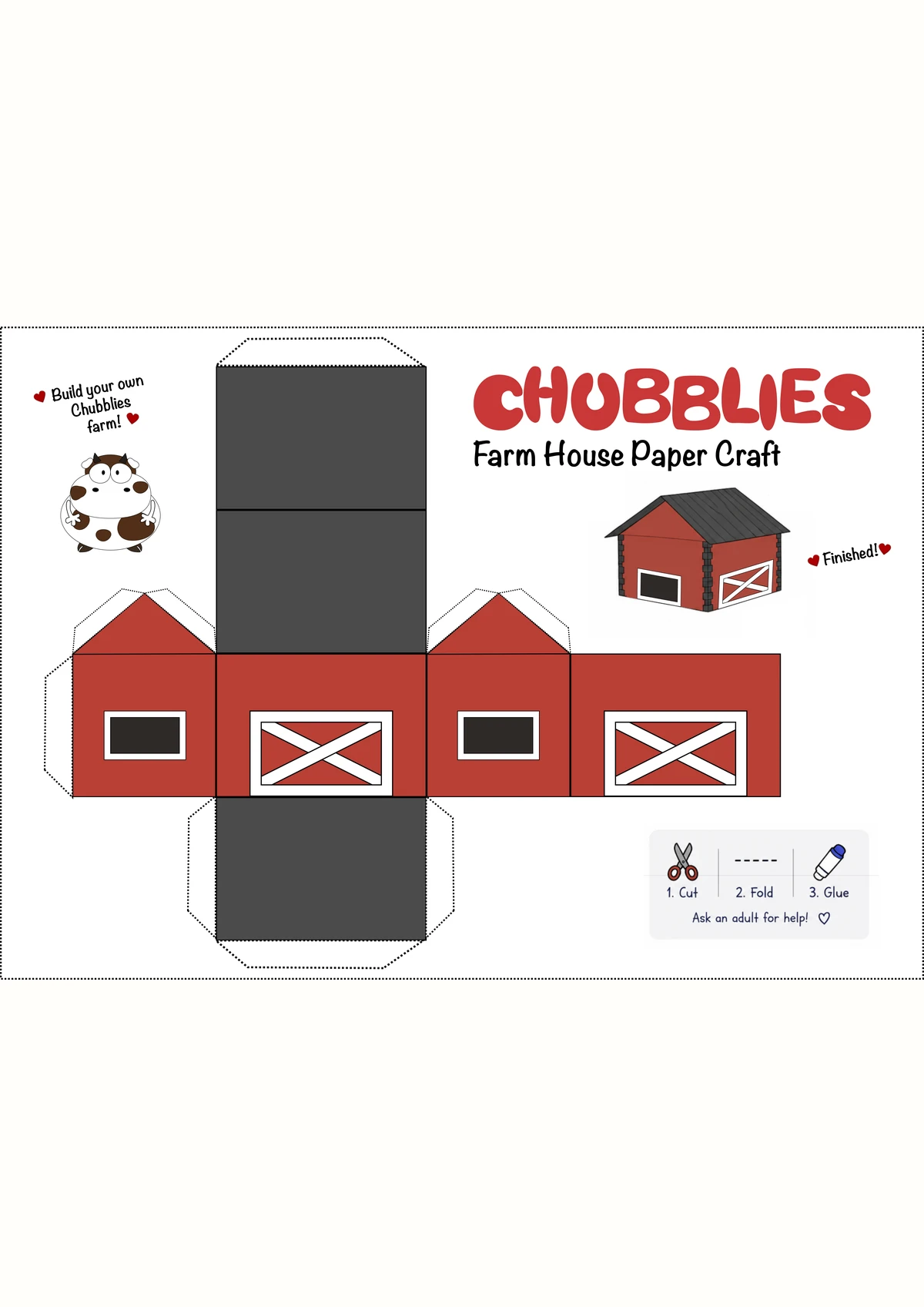 Casetta della fattoria dei Chubblies