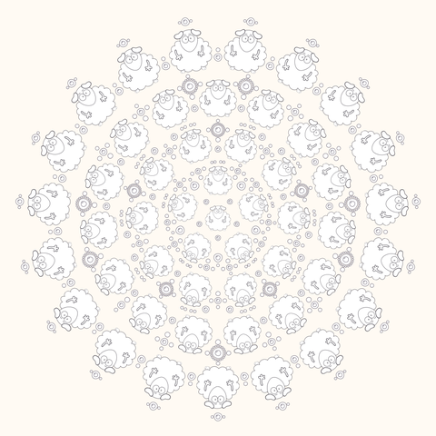 Mallow Mandala