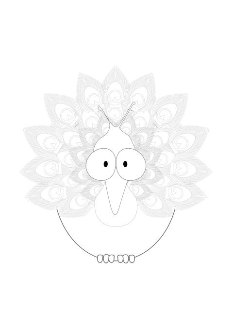 Zavi Coloring Page